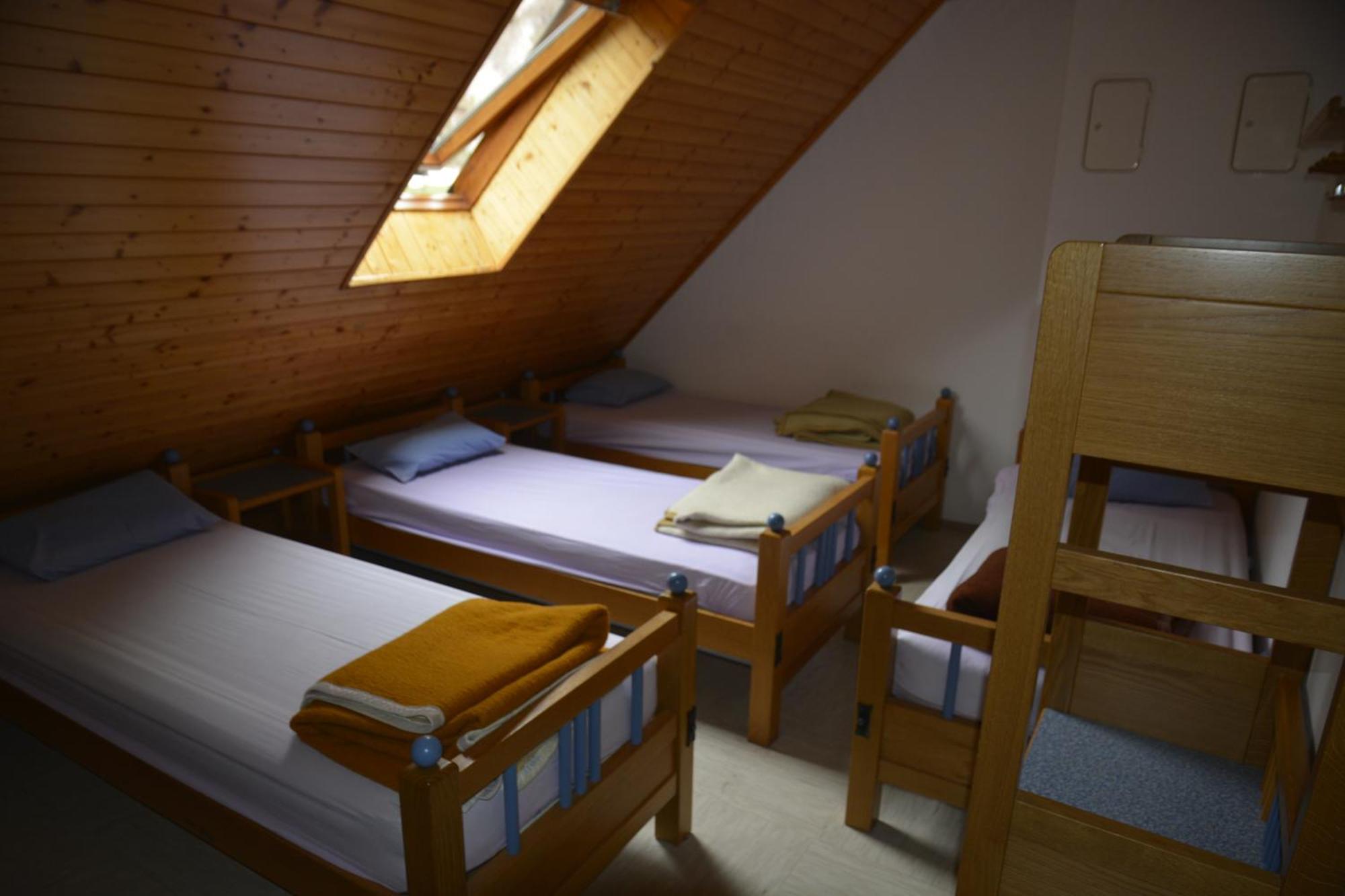 Pus Bavsica Hostel Log pod Mangartom Bagian luar foto
