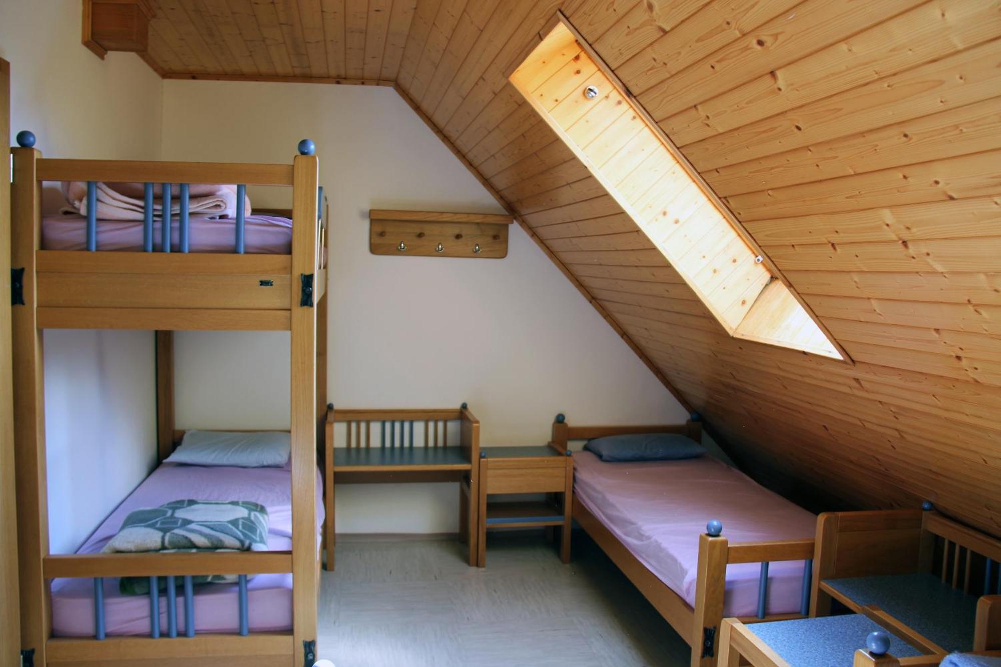 Pus Bavsica Hostel Log pod Mangartom Bagian luar foto